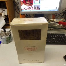 Miniaturas de perfumes antiguos: GRAN BOTELLA PRECINTADA NUEVA POR ESTRENAR COLONIA PERFUME EMBRUJO DE SEVILLA MYRURGIA 1 PINT