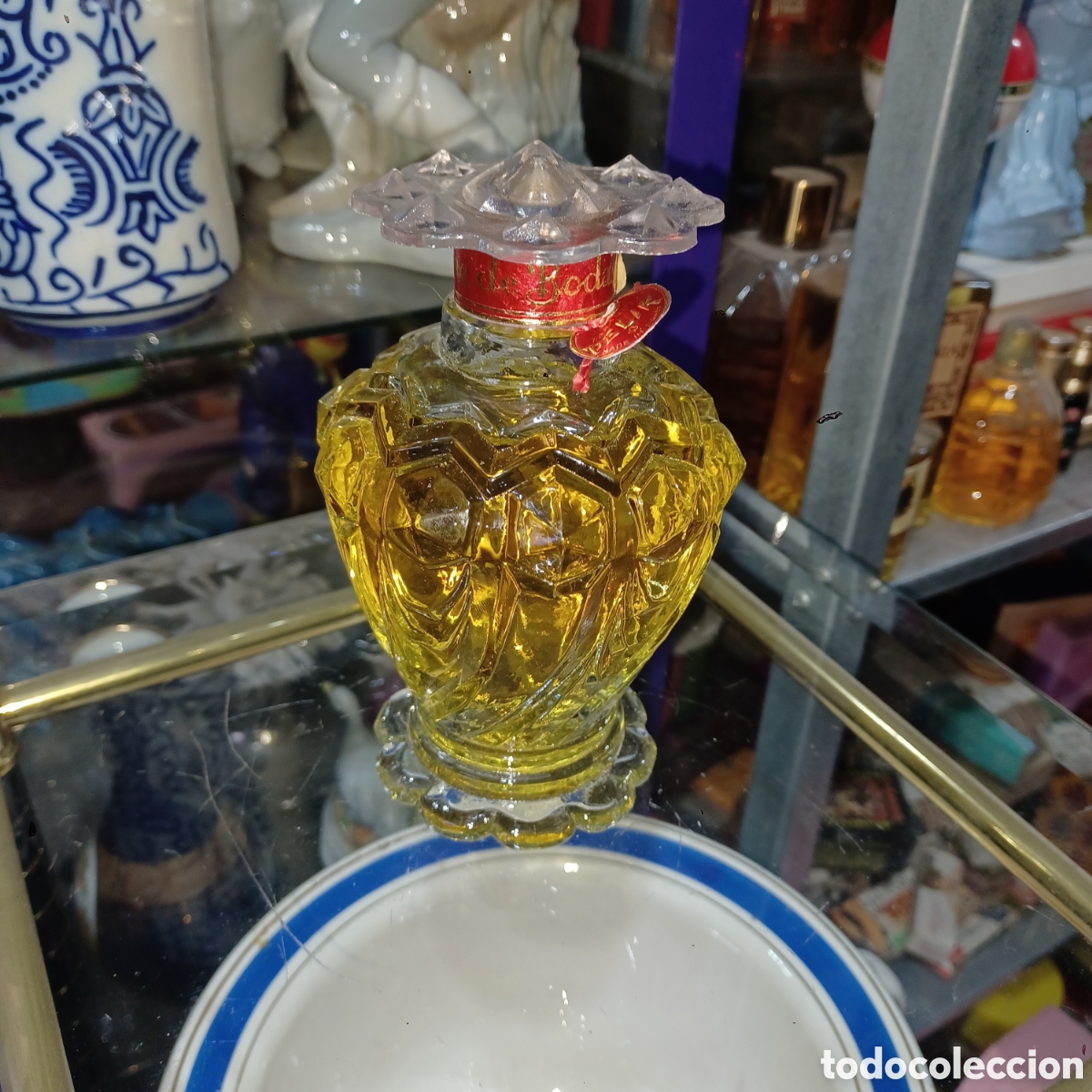 Miniature di profumi antiche: Frasco completo Locion Noche de Bodas de Pelik