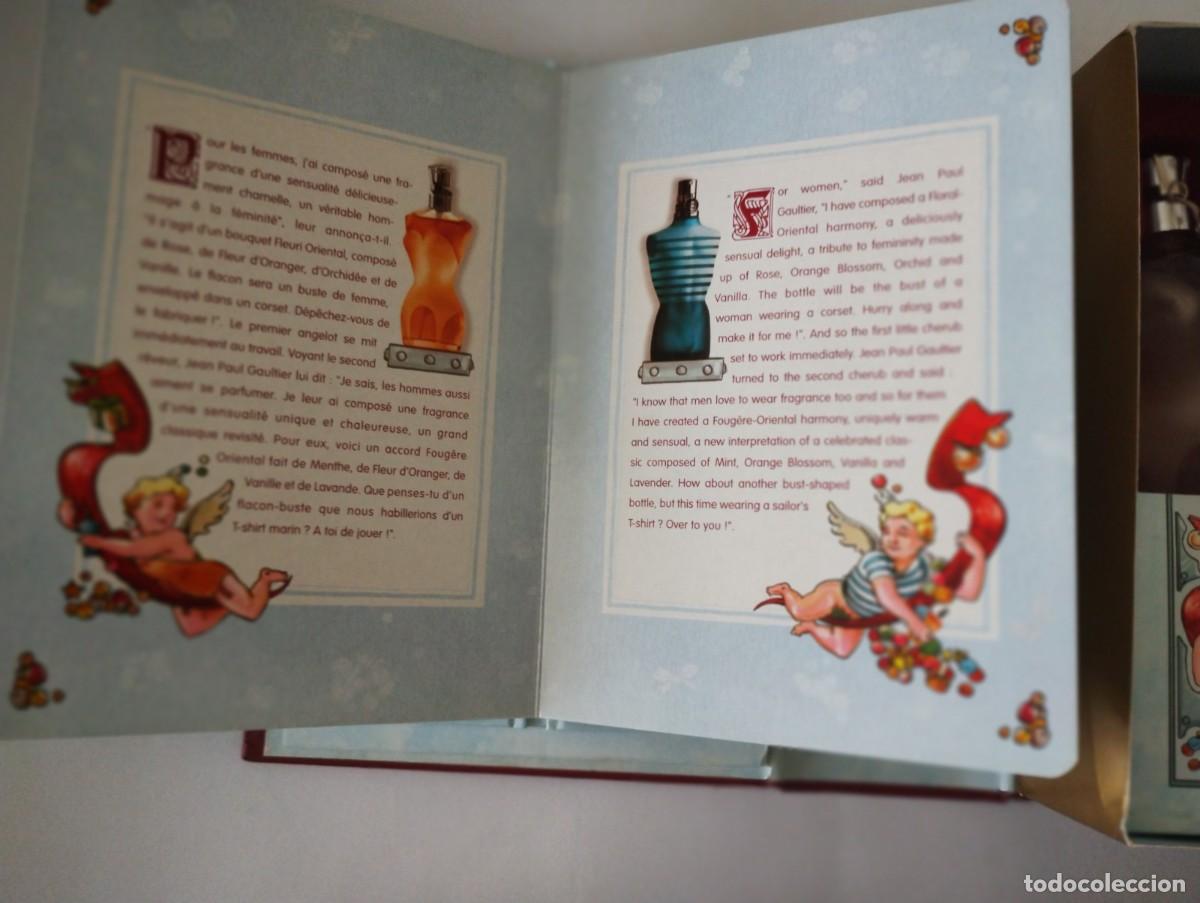 Miniaturas de perfumes antiguos: SET JEAN PAUL GAULTIER DENTRO DE LIBRO - Foto 3