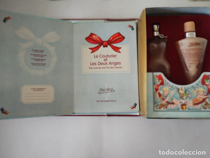 Miniaturas de perfumes antiguos: SET JEAN PAUL GAULTIER DENTRO DE LIBRO - Foto 8