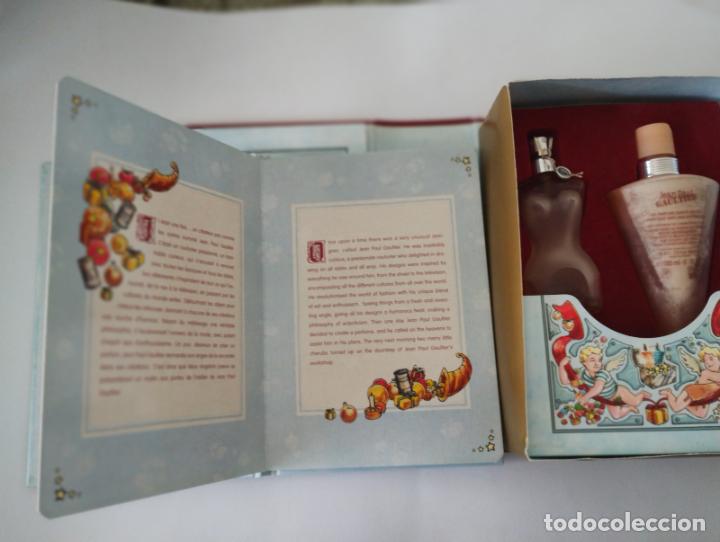 Miniaturas de perfumes antiguos: SET JEAN PAUL GAULTIER DENTRO DE LIBRO - Foto 9