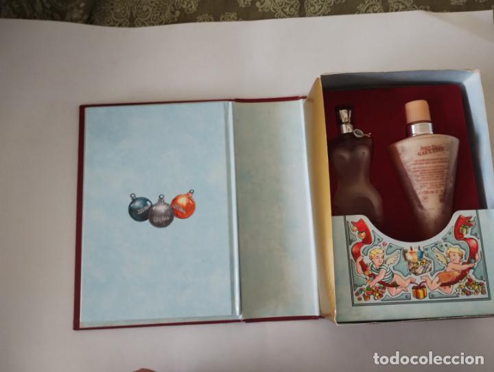 Miniaturas de perfumes antiguos: SET JEAN PAUL GAULTIER DENTRO DE LIBRO - Foto 13