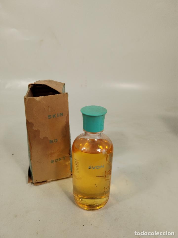 Miniaturas de perfumes antigos: avon aceite de ba&ntilde;o suavizante
