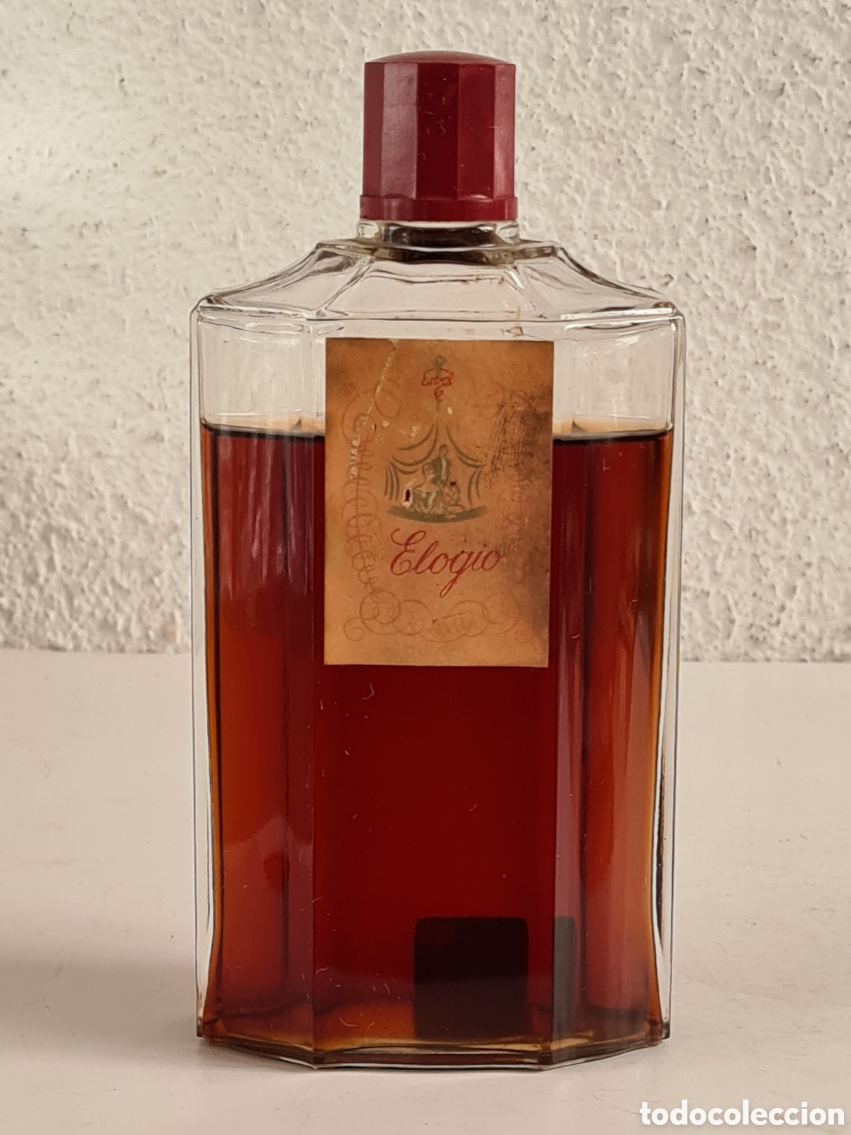 Miniaturen von alten Parf&uuml;men: Frasco Perfume Elogio - Esvel Barcelona - Perfumer&iacute;a Vintage Colonia Esencia Decoraci&oacute;n