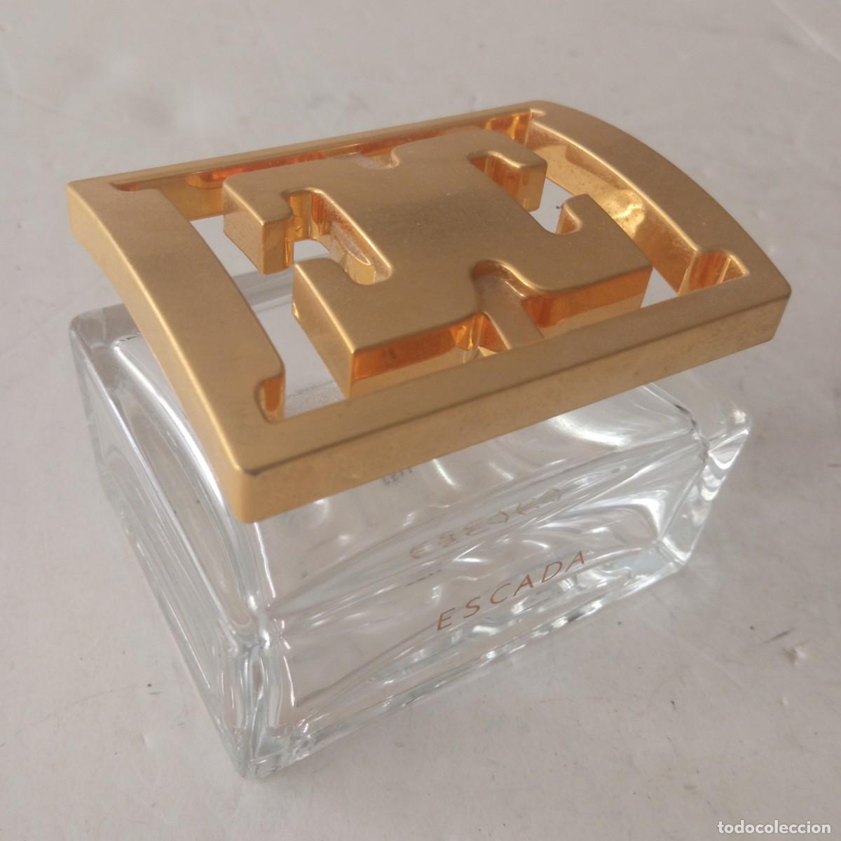 Miniaturas de perfumes antiguos: Escada botella envase vacio - Foto 5