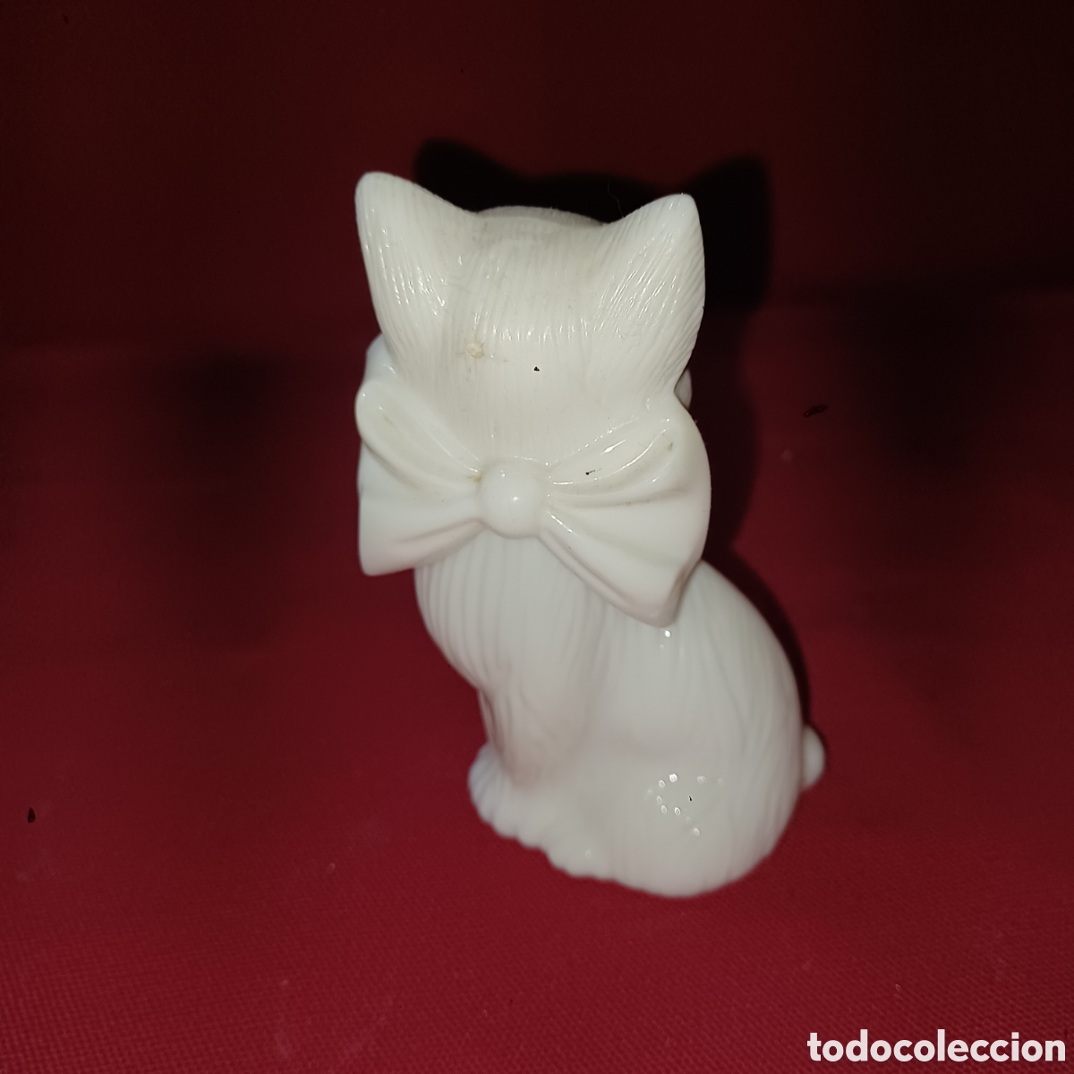 Miniaturas de perfumes antiguos: Frasco Avon con forma de gato - Foto 2