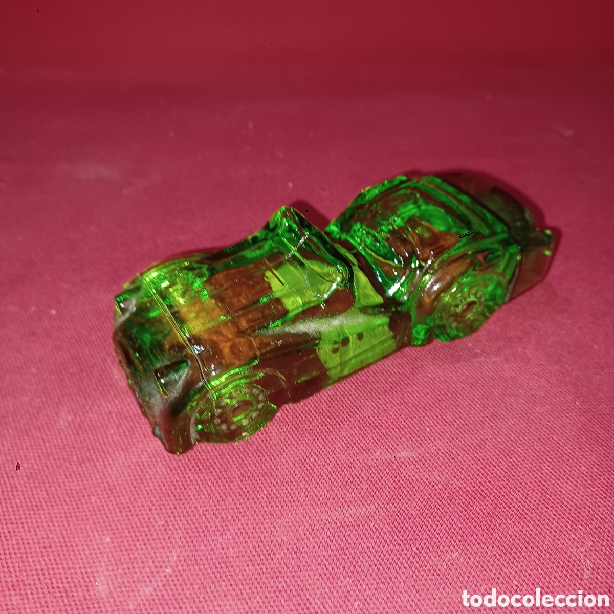 Miniaturas de perfumes antiguos: Frasco con forma de coche Avon after shave loci&oacute;n WILD COUNTRY LLENO