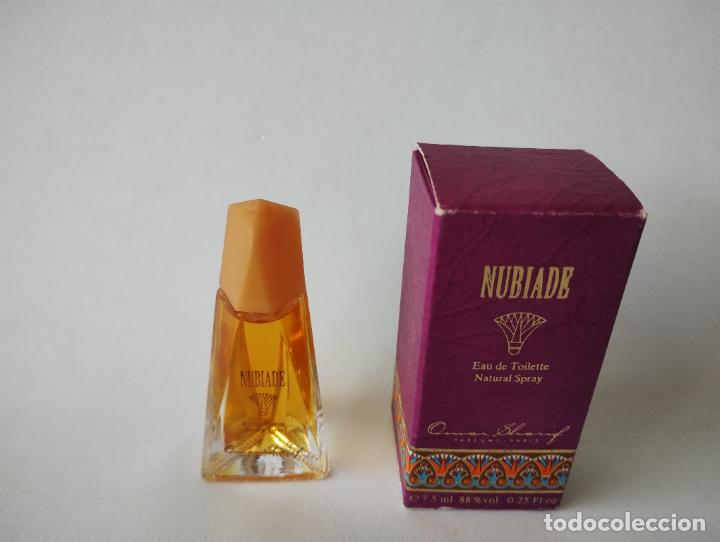 Miniaturas de perfumes antiguos: MINIATURA NUBIADE DE OMAR SHARIF - Foto 1