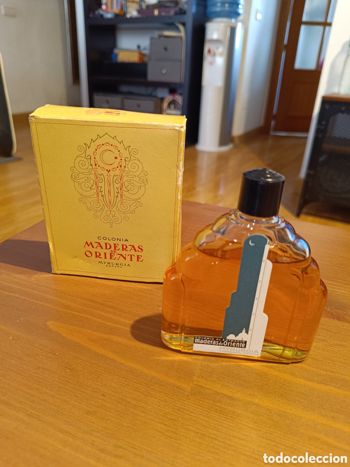 antigua frasco perfume maderas de oriente de my - Compra venta en  todocoleccion