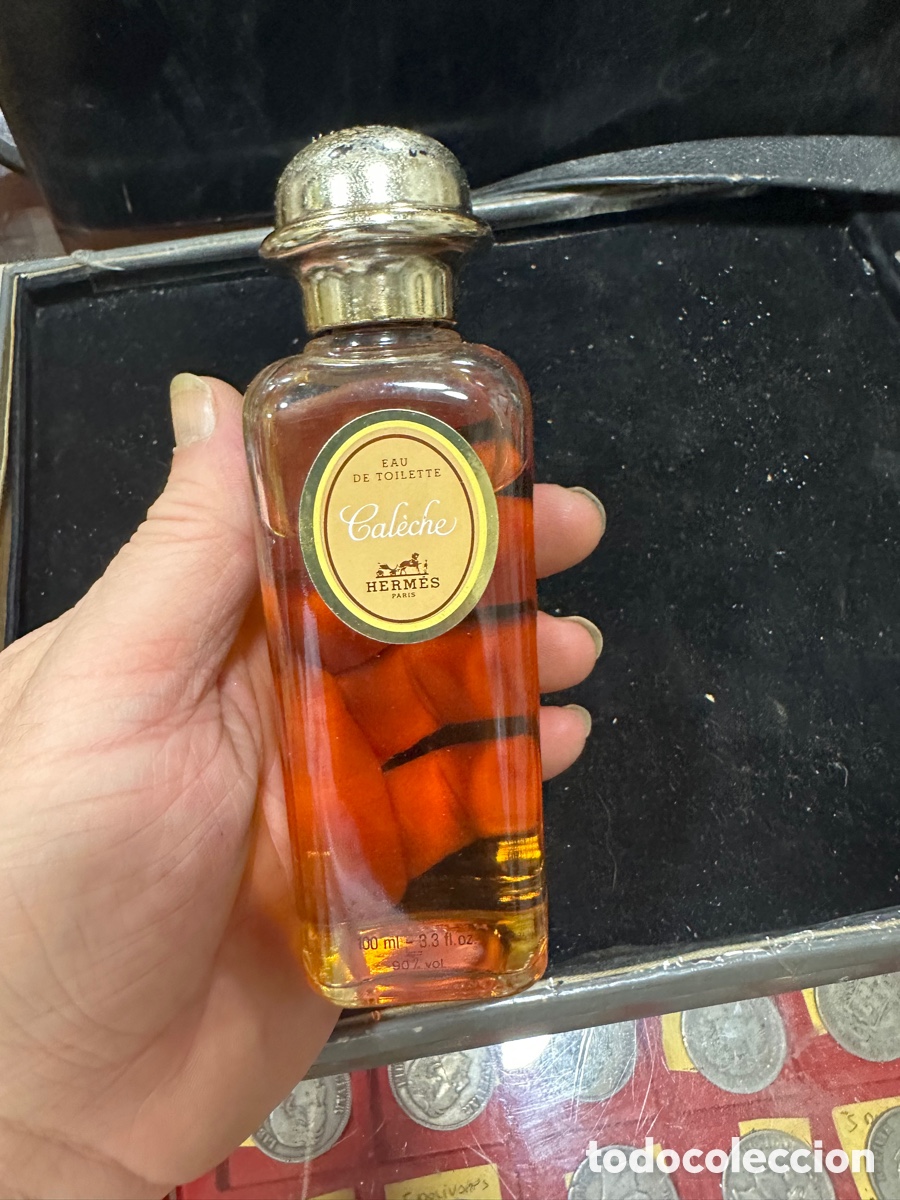 Miniaturas de perfumes antiguos: Bonito tarro de perfume vintage - Foto 1