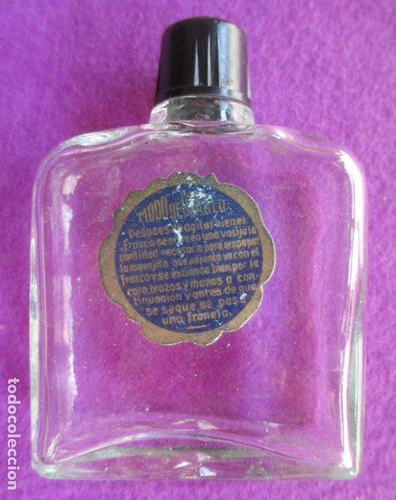 &Eacute;chantillons de parfums anciens: MINIATURA PERFUME BOTE CRISTAL CON TAPON VACIA A1