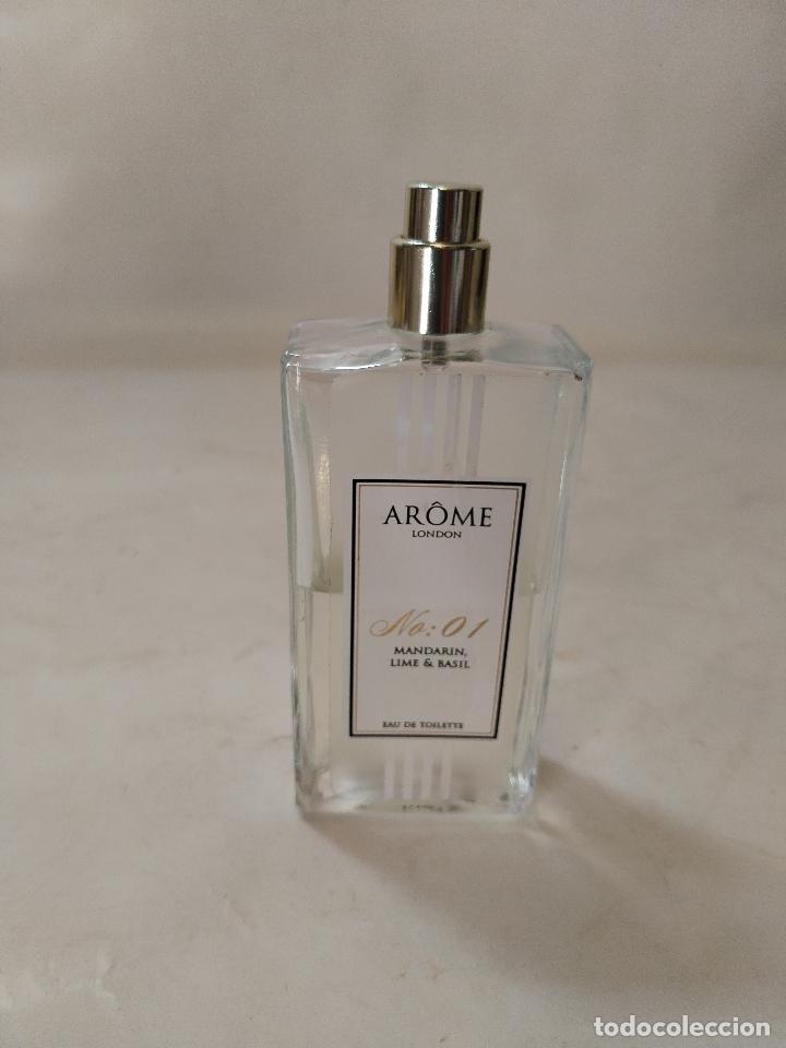 Miniaturas de perfumes antiguos: euau de toilette arome london n&ordm;:01 mandarin, lime &basil