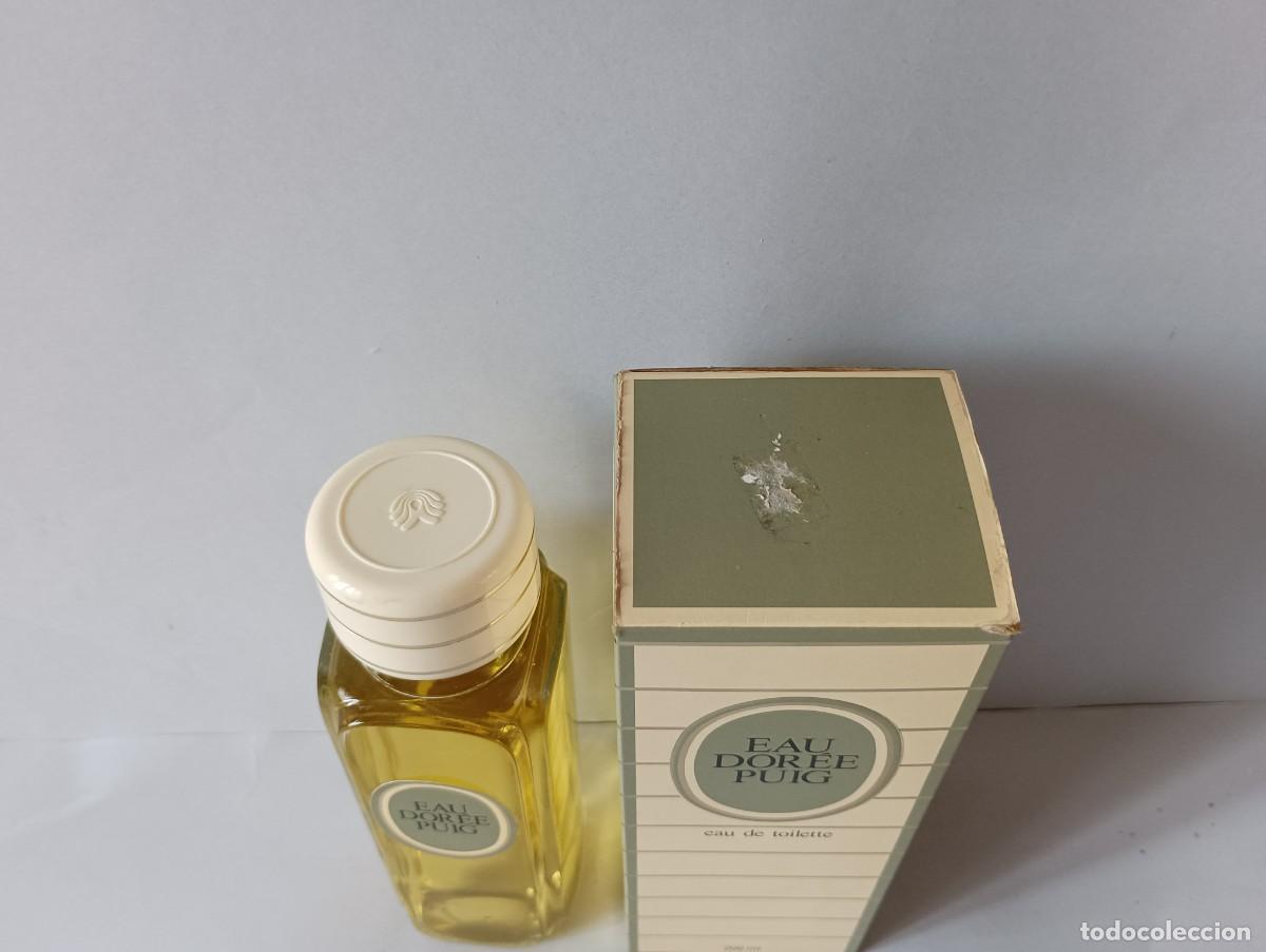 Miniaturas de perfumes antiguos: EAU DOREE PUIG, 200 ML. - Foto 3