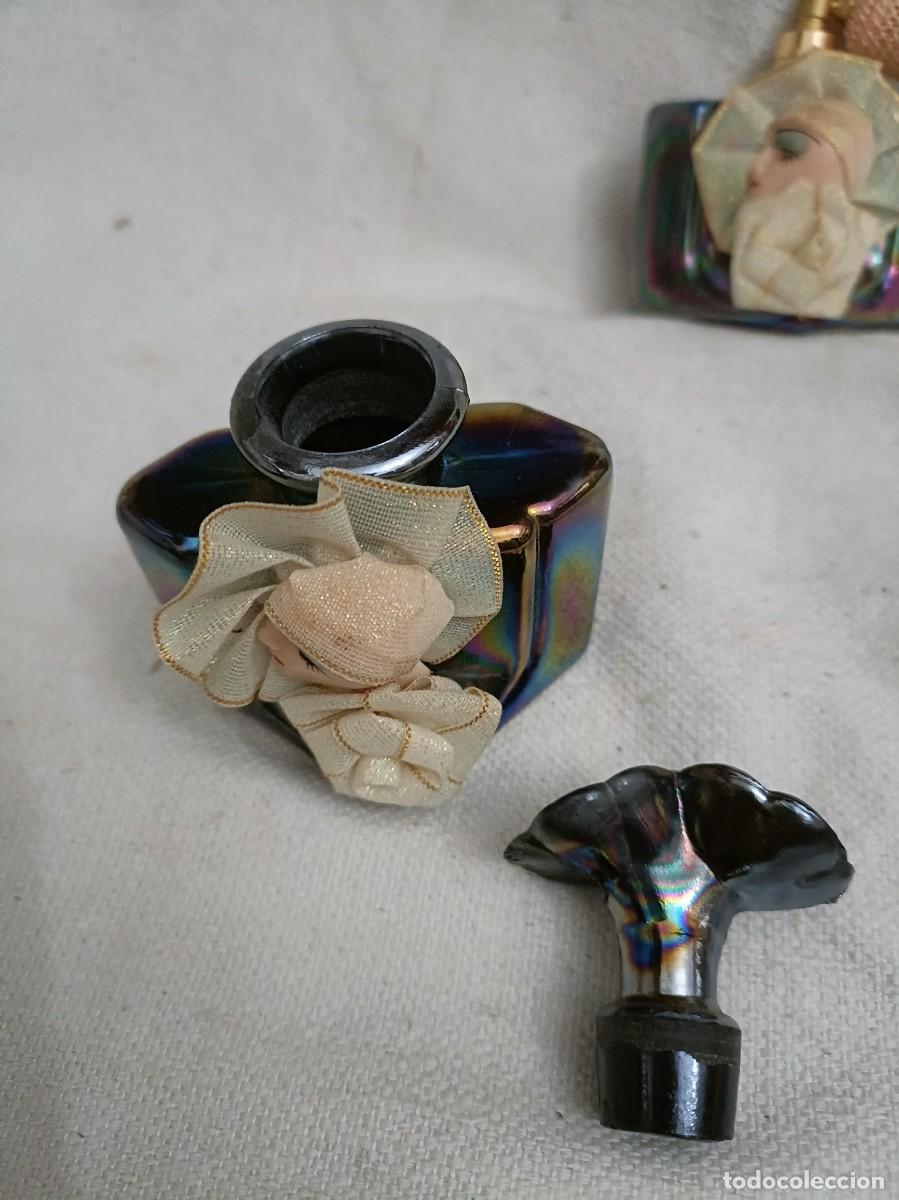 Miniaturas de perfumes antiguos: botellitas de perfume Art-deco - Foto 2