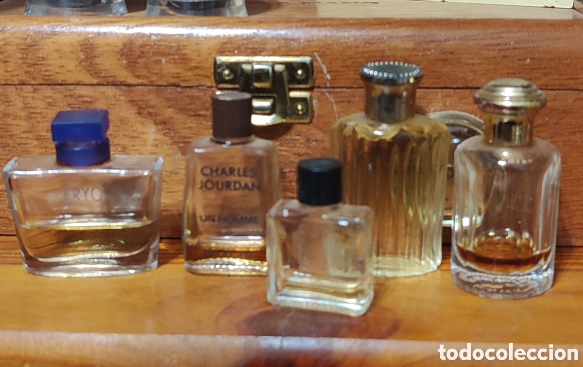 Miniaturas de perfumes antiguos: Lote frascosperfumes mini - Foto 2