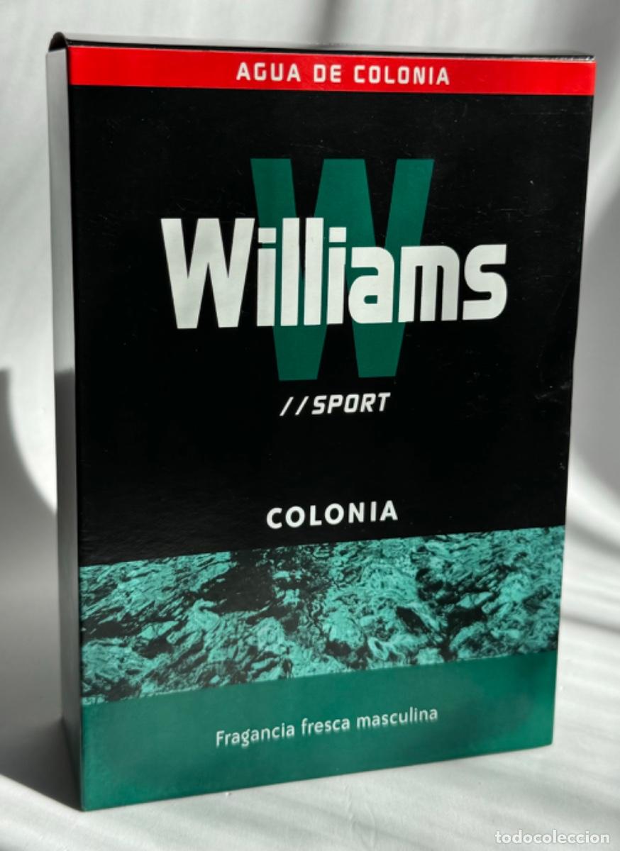 &Eacute;chantillons de parfums anciens: WILLIAMS SPORT. EAU DE COLOGNE. 200 ML. COLONIA. PERFUME.