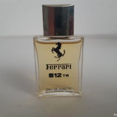 Miniaturas de perfumes antiguos: MINIATURA FERRARI 512 TR EAU DE TOILETTE