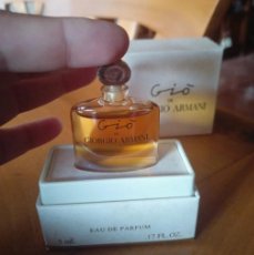 Miniaturas de perfumes antiguos: GIO GIORGIO ARMANI 5 ML