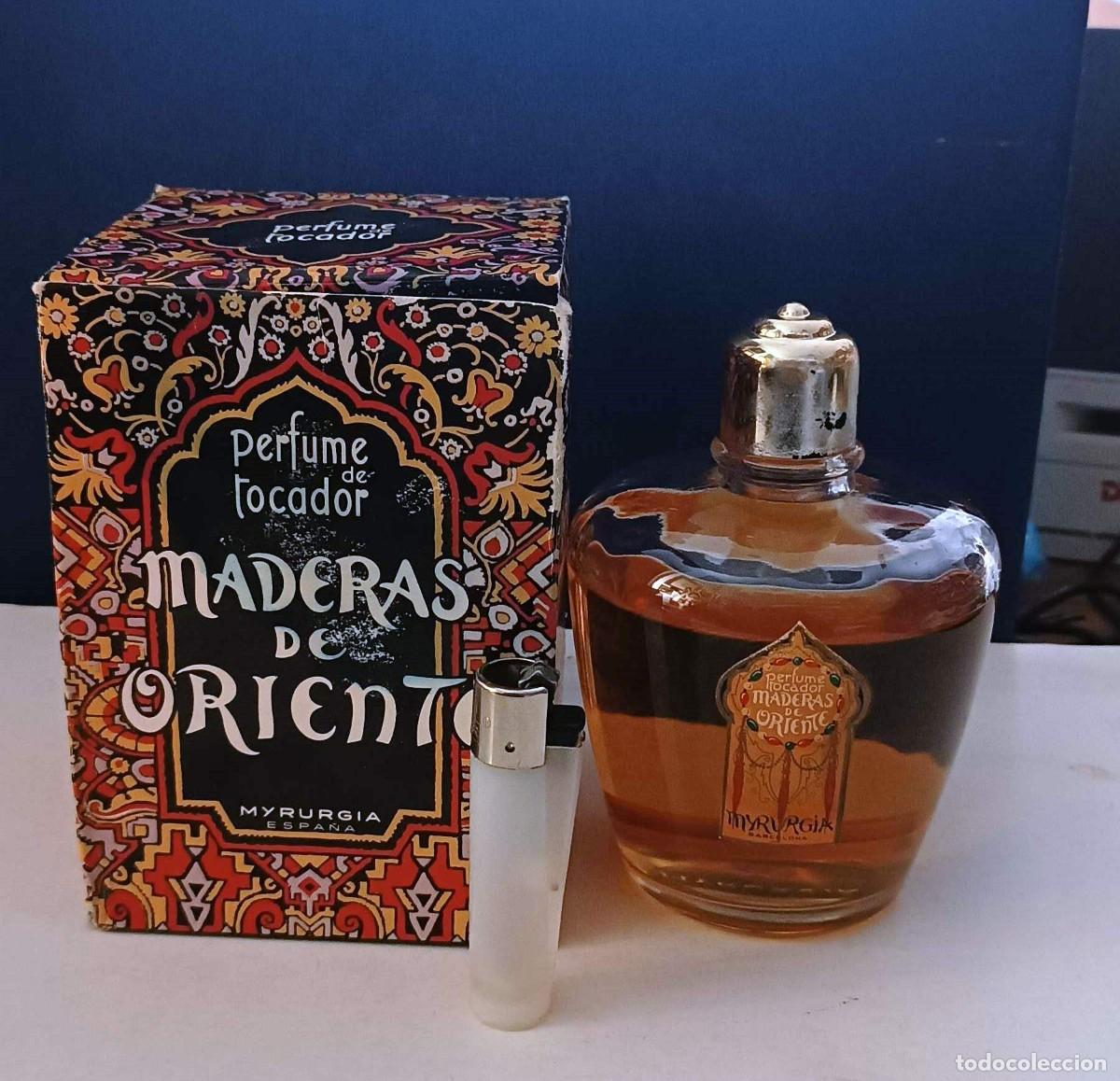 Maderas de Oriente 1 perfume de tocador + 2 Jabones MYRURGIA