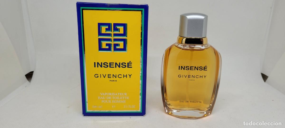 Miniaturas de perfumes antiguos: COLONIA INSENSE GIVENCHY. 100 ML. NUEVA SIN USO. A&Ntilde;OS 80-90. NO PERFUME.