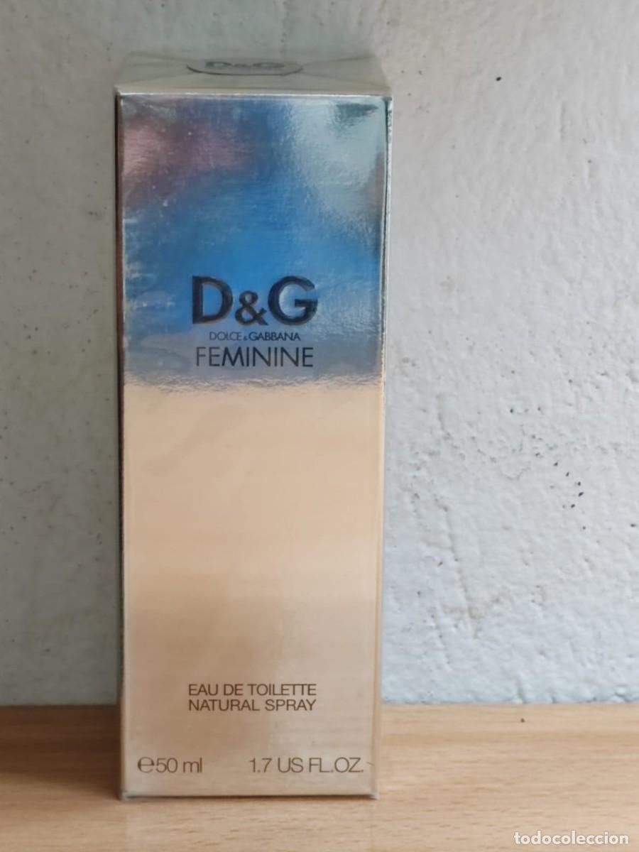 Miniaturas de perfumes antiguos: DOLCE GABBANA FEMININE WOMAN 50 ML - DISCONTINUED, HARD TO FIND
