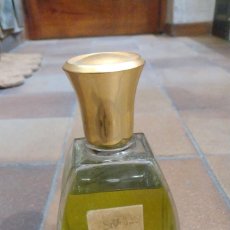 Miniaturas de perfumes antiguos: FRASCO DE COLONIA ORGIA DE MYRURGIA , 20 CM DE ALTURA TOTAL