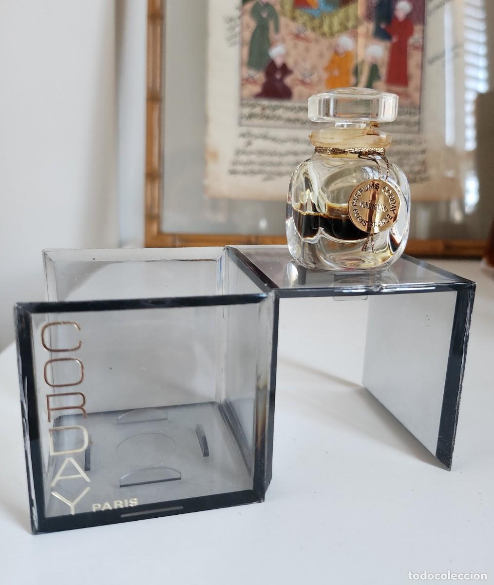 Miniaturas de perfumes antiguos: CORDAY, PERFUME KA&Iuml; SANG - Foto 6