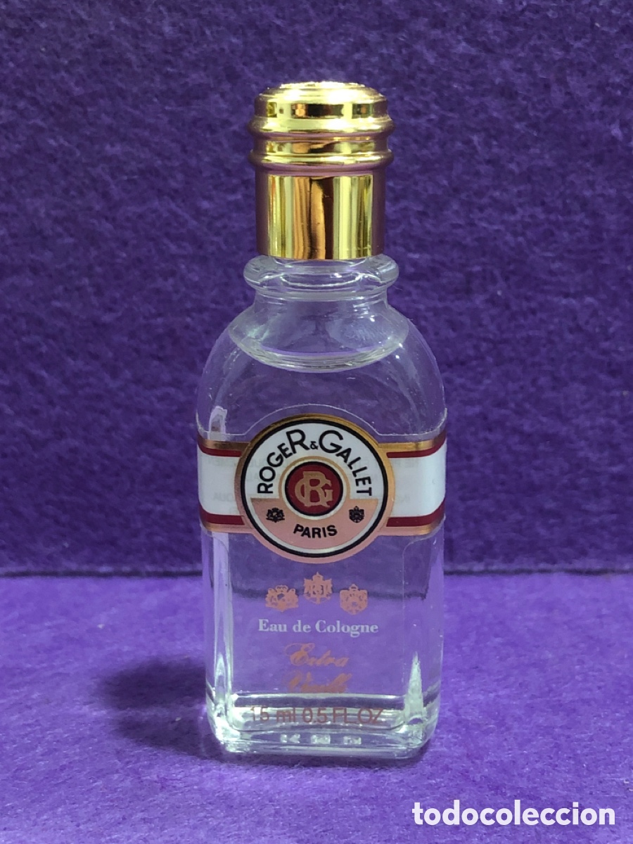 Miniaturas de perfumes antiguos: Miniatura de perfume Roger & Gallet, Paris (L4) - Foto 1