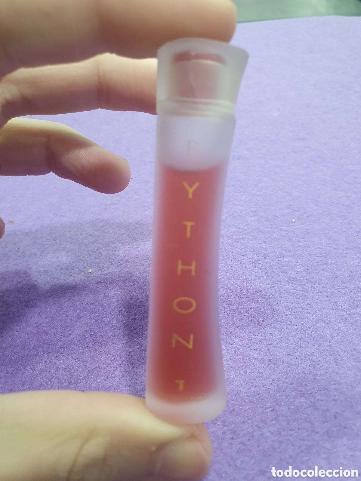Miniaturas de perfumes antiguos: Miniatura de perfume Python Trussardi. (L4) - Foto 1