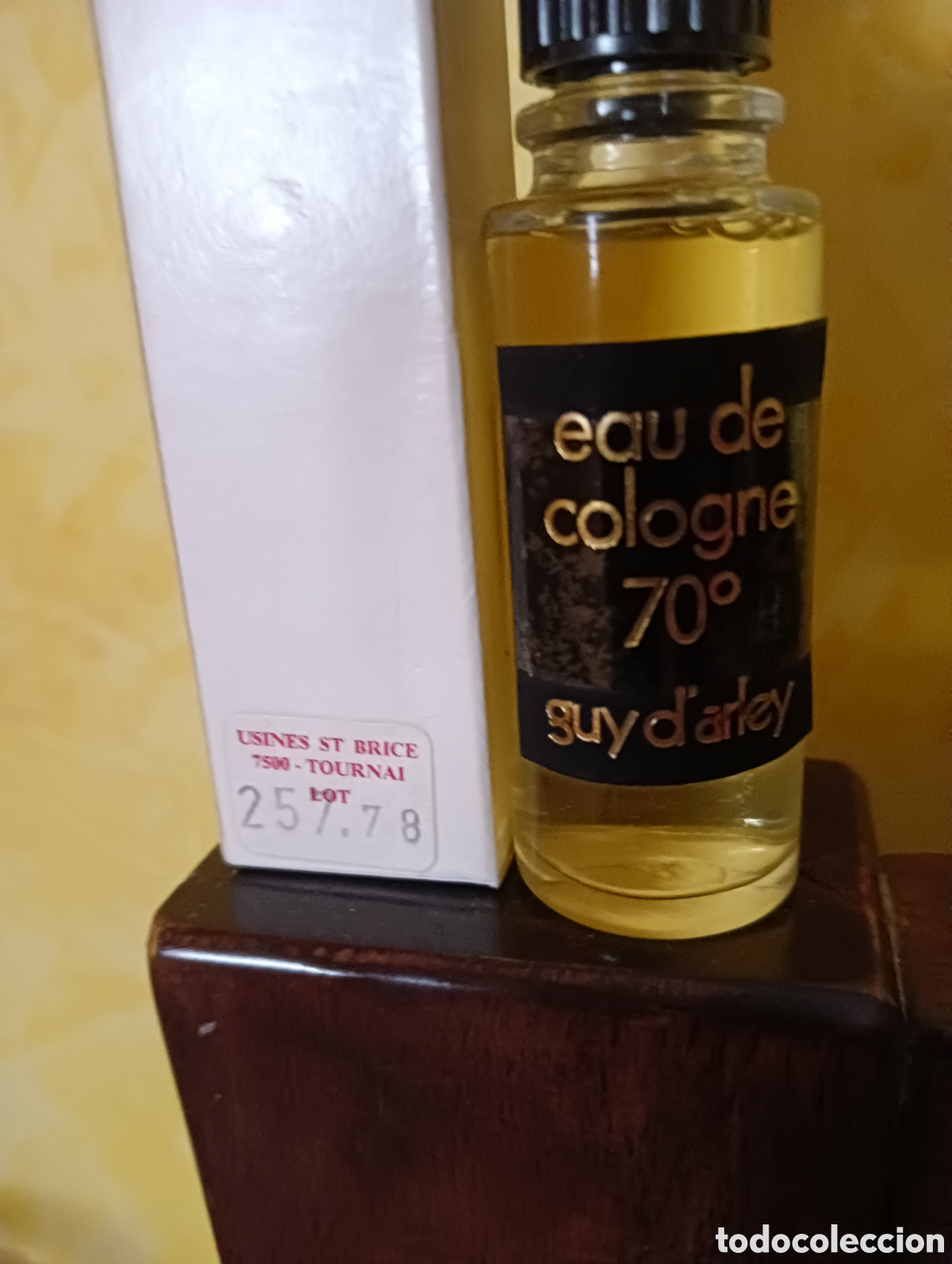 Miniaturas de perfumes antiguos: EAU de Cologne guy Darley 10 ml - Foto 2