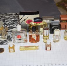 Miniaturas de perfumes antiguos: VINTAGE, LOTE VARIADO COLONIAS/PERFUMES, DIFERENTES CONTENIDOS Y ESTADOS - ¡MIRA FOTOS/DETALLES!