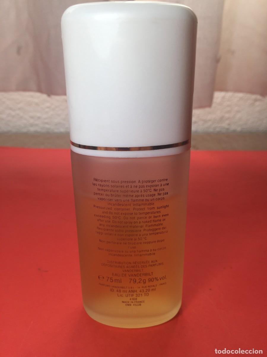 Miniaturas de perfumes antiguos: EAU DE VANDERBILT 75 ML ATOMISEUR GLORIA VANDERBILT - Foto 2