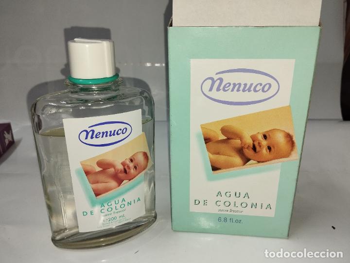 Miniaturas de perfumes antiguos: FRASCO DE COLONIA NENUCO // de antigua perfumer&iacute;a