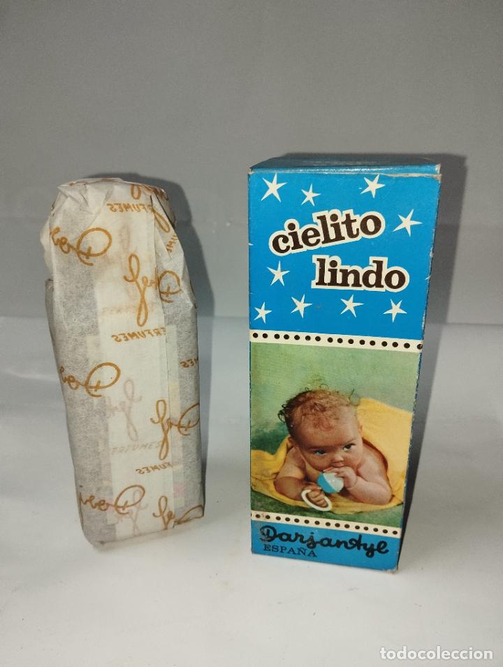 Miniaturen von alten Parf&uuml;men: FRASCO DE COLONIA CIELITO LINDO // DE ANTIGUA PERFUMER&Iacute;A