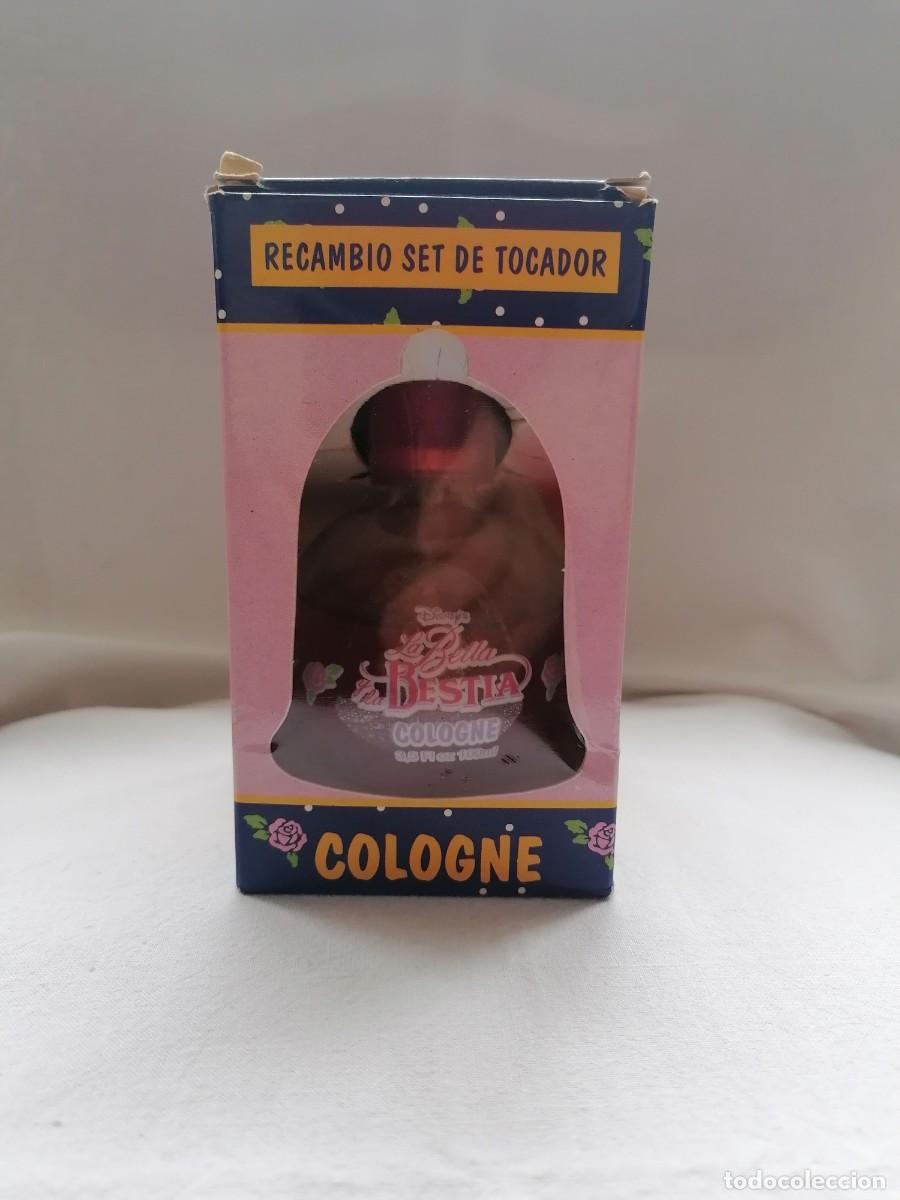 Miniaturas de perfumes antigos: Cologne La Bella y la Bestia. Recambio set de tocador 100 ml. Magic Dreams @Disney