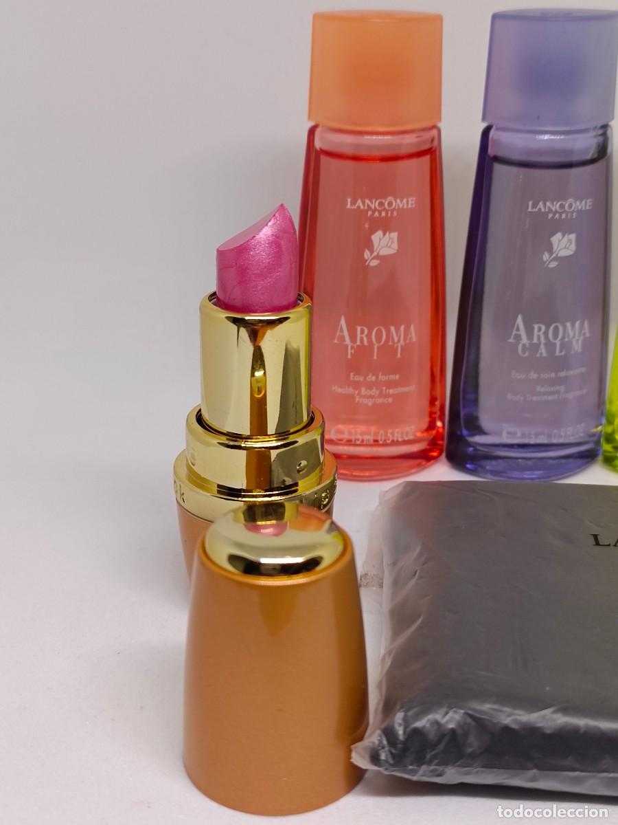 Miniaturas de perfumes antiguos: Lote Lanc&ocirc;me maquillaje - Foto 3