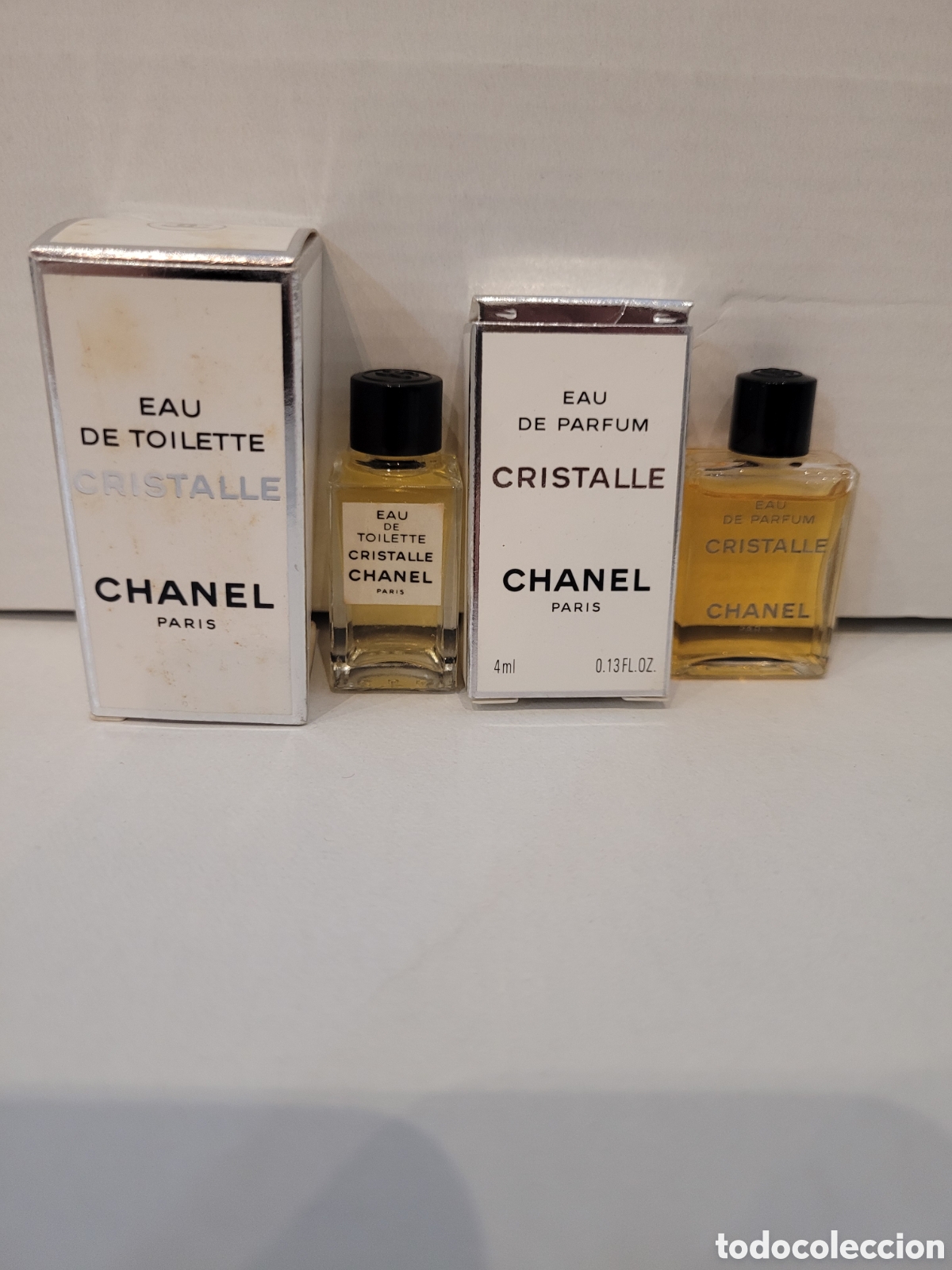Miniaturas de perfumes antigos: Chanel Cristalle vintage