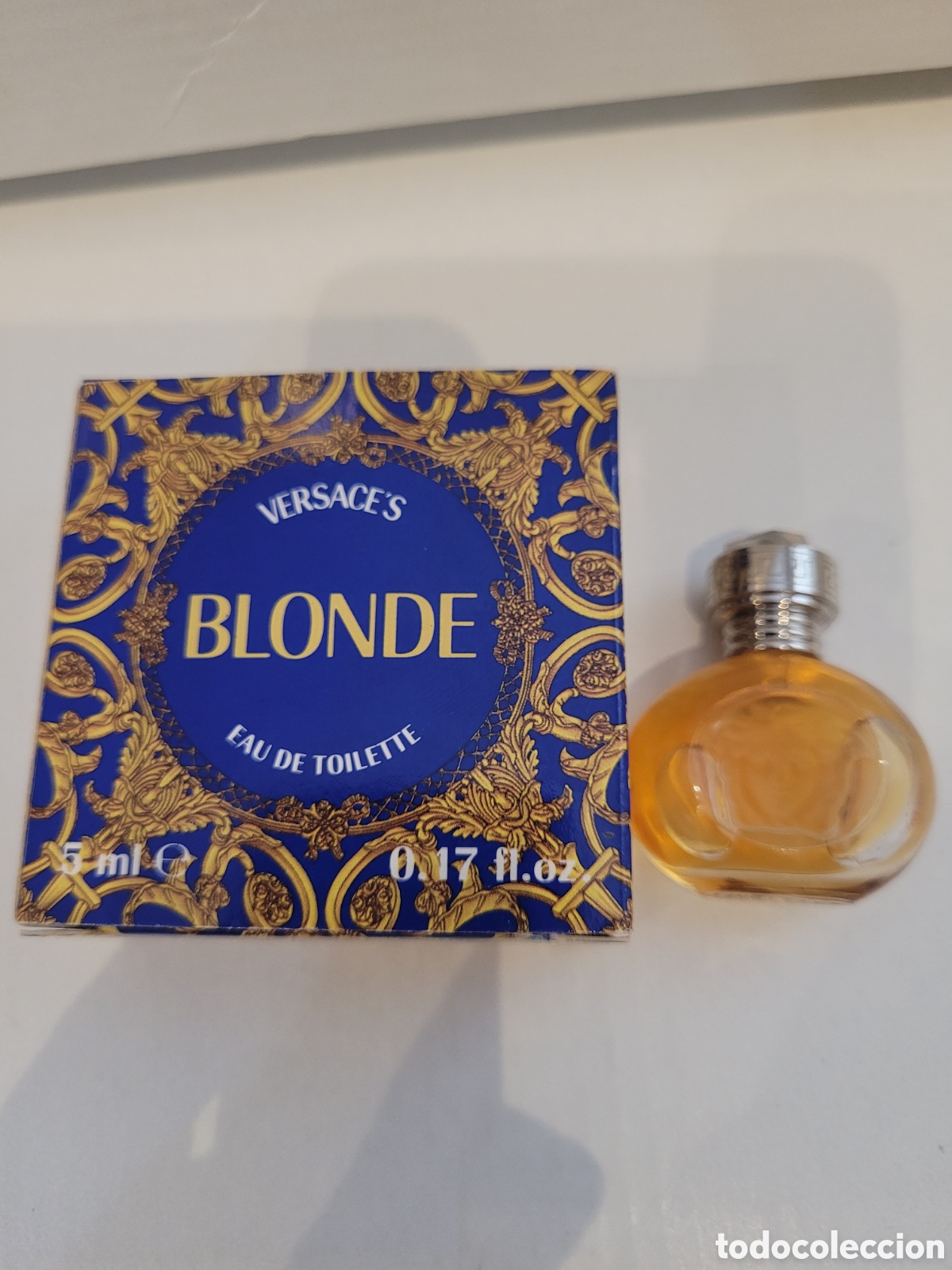 Miniaturas de perfumes antigos: Versace's Blonde 5ml