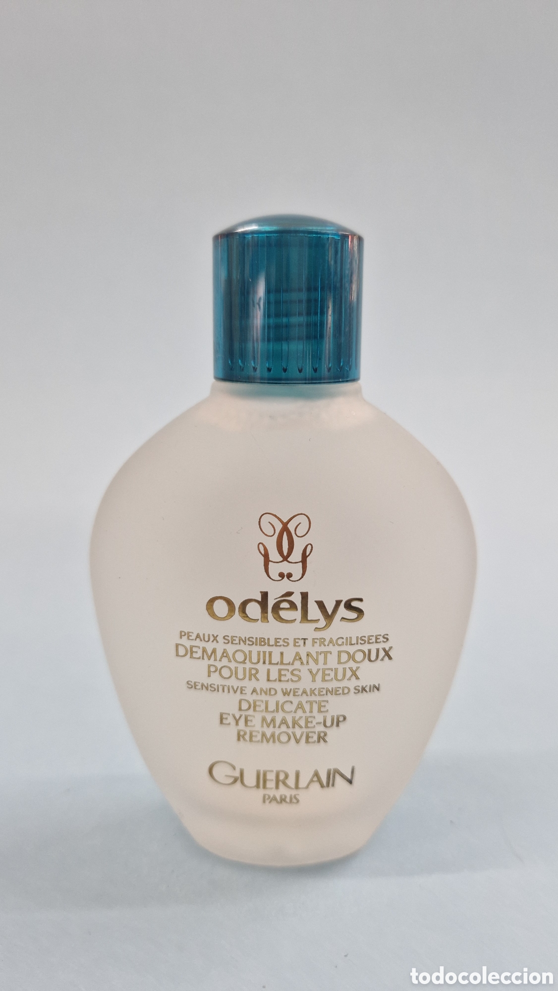 Miniaturas de perfumes antiguos: Odelys ,Guerlain, desmawuillador de ojos 75ml