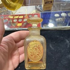 Miniaturas de perfumes antiguos: ANTIGUO TARRO DE PERFUME LA ROSA DE FRANCIA HOUBIGANT PARIS 1915