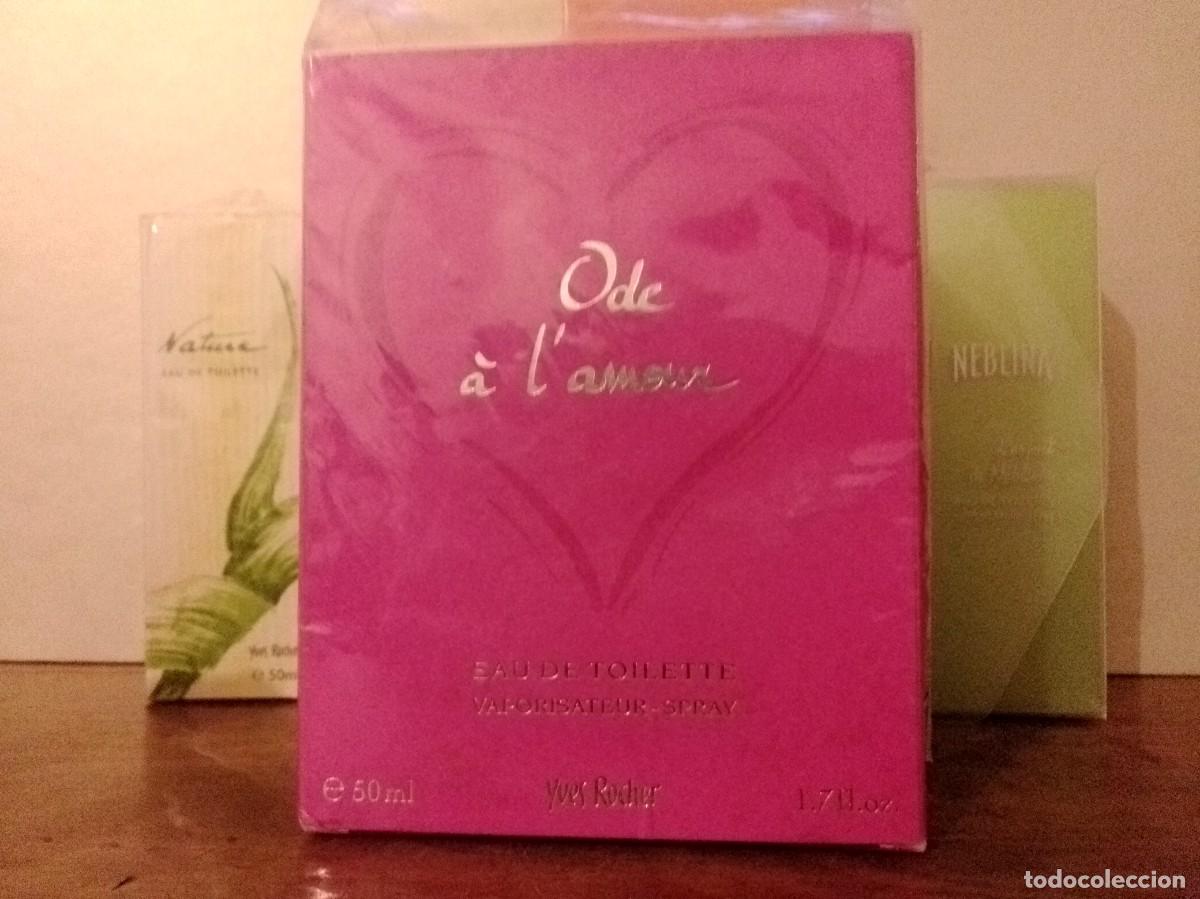 &Eacute;chantillons de parfums anciens: YVES ROCHER . ODE A L'AMOUR 50 ml.