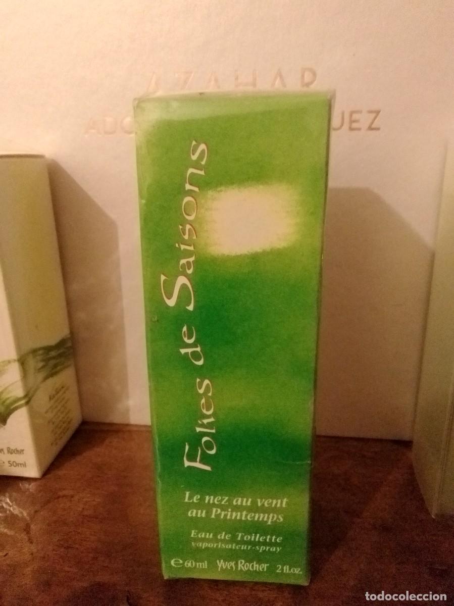 &Eacute;chantillons de parfums anciens: YVES ROCHER EDT 60 ML. FOLIES DE SAISONS Edici&oacute;n Especial