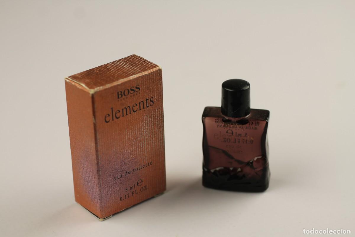 Miniaturas de perfumes antiguos: BOSS ELEMENTS edt 5 ml - Foto 1