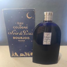 Miniaturas de perfumes antiguos: PERFUMES - ANTIGUO PERFUME PARA ESTRENAR CON SU CAJA ORIGINAL EAU DE COLOGNE SOIR DE PARIS BOURJOIS
