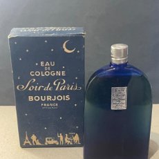 Miniaturas de perfumes antiguos: PERFUMES - ANTIGUO PERFUME PARA ESTRENAR CON SU CAJA ORIGINAL EAU DE COLOGNE SOIR DE PARIS BOURJOIS