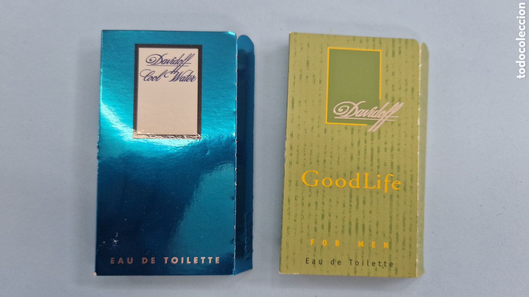 Miniatures of antique perfumes: Davidoff ,Cool Water - Good Life ,2 muestras