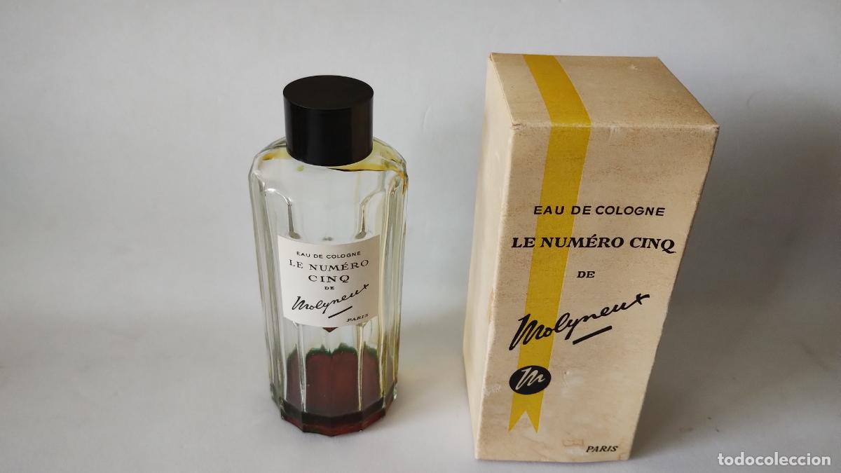 Miniaturas de perfumes antiguos: BOTELLA LE NUMERO CINQ DE MOLYNEUX - Foto 1