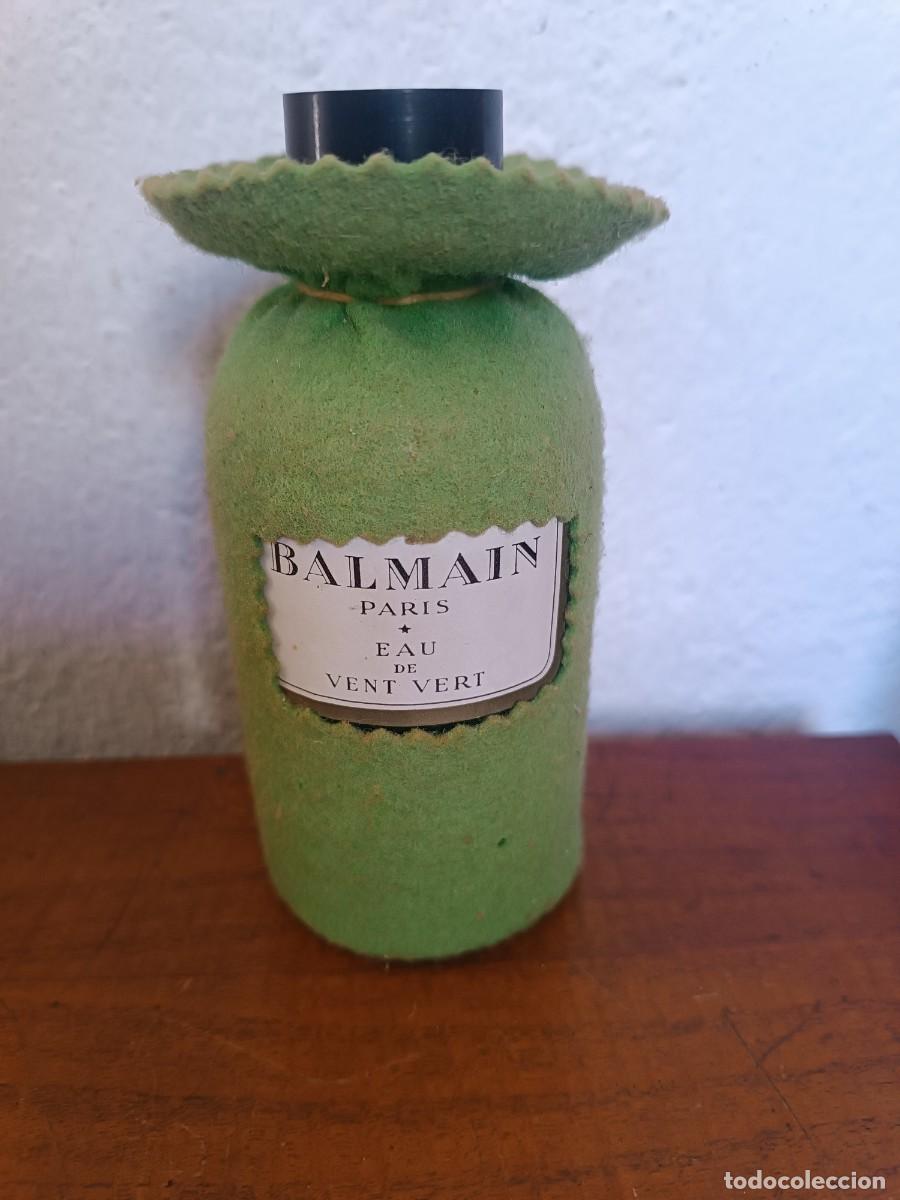 Miniaturas de perfumes antiguos: BALMAIN PARIS -- EAU VENT VERT -- VAC&Iacute;O - Foto 1