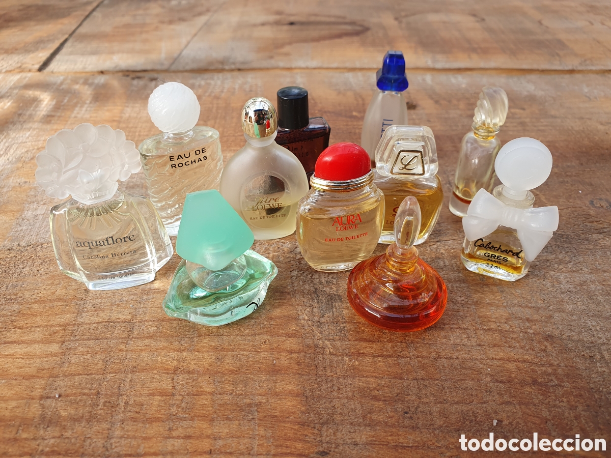 Miniaturen von alten Parf&uuml;men: Lote miniaturas de perfume 11 unifades