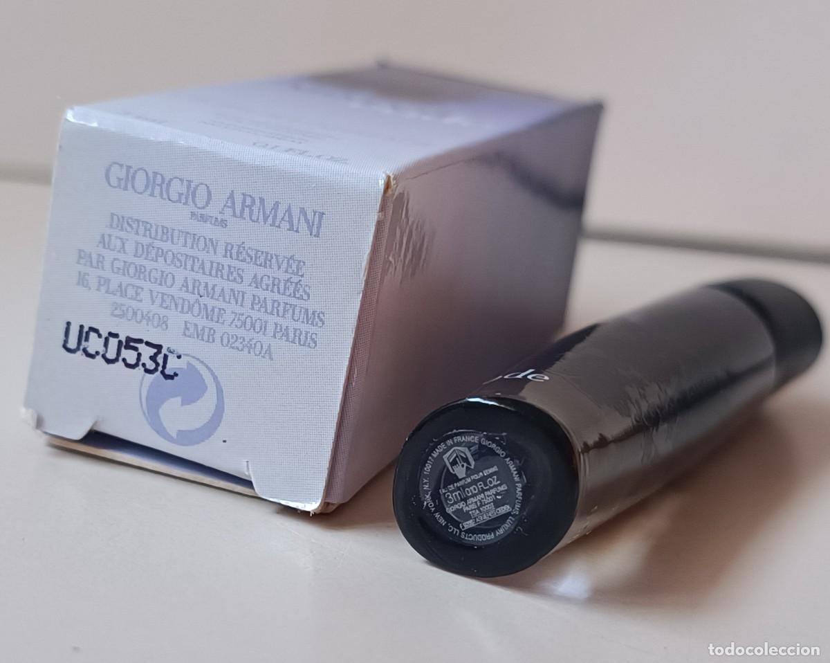 Miniaturas de perfumes antiguos: Armani Code Perfume 3ml con su caja original - Foto 2